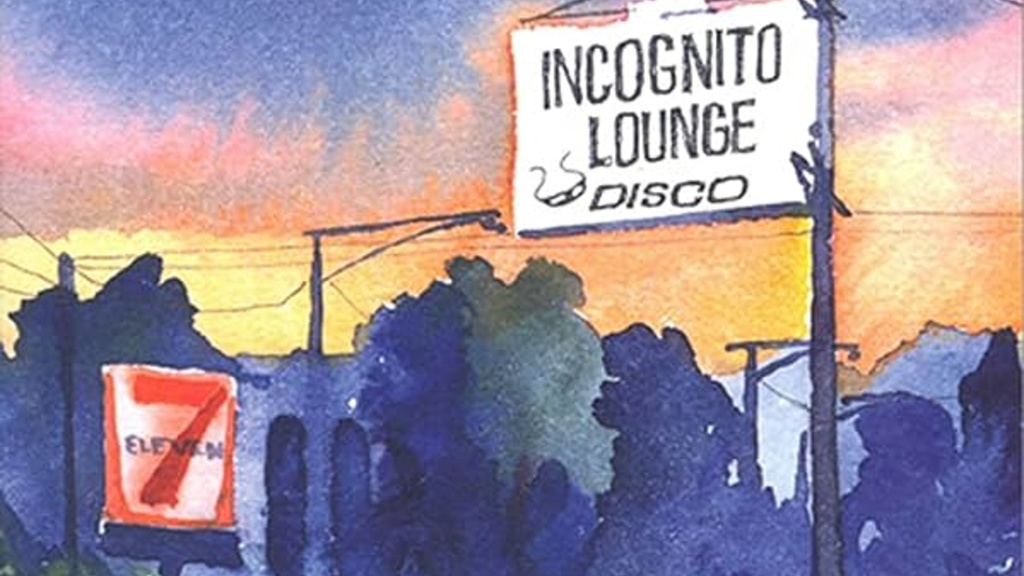watercolor cover of incognito lounge